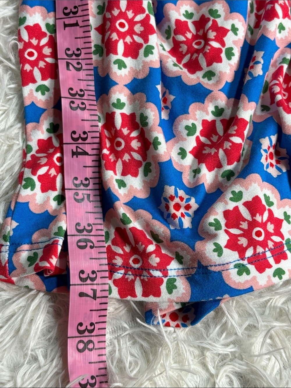 Biden Printed Blue Floral Maxi Skirt - Picture 7 of 7